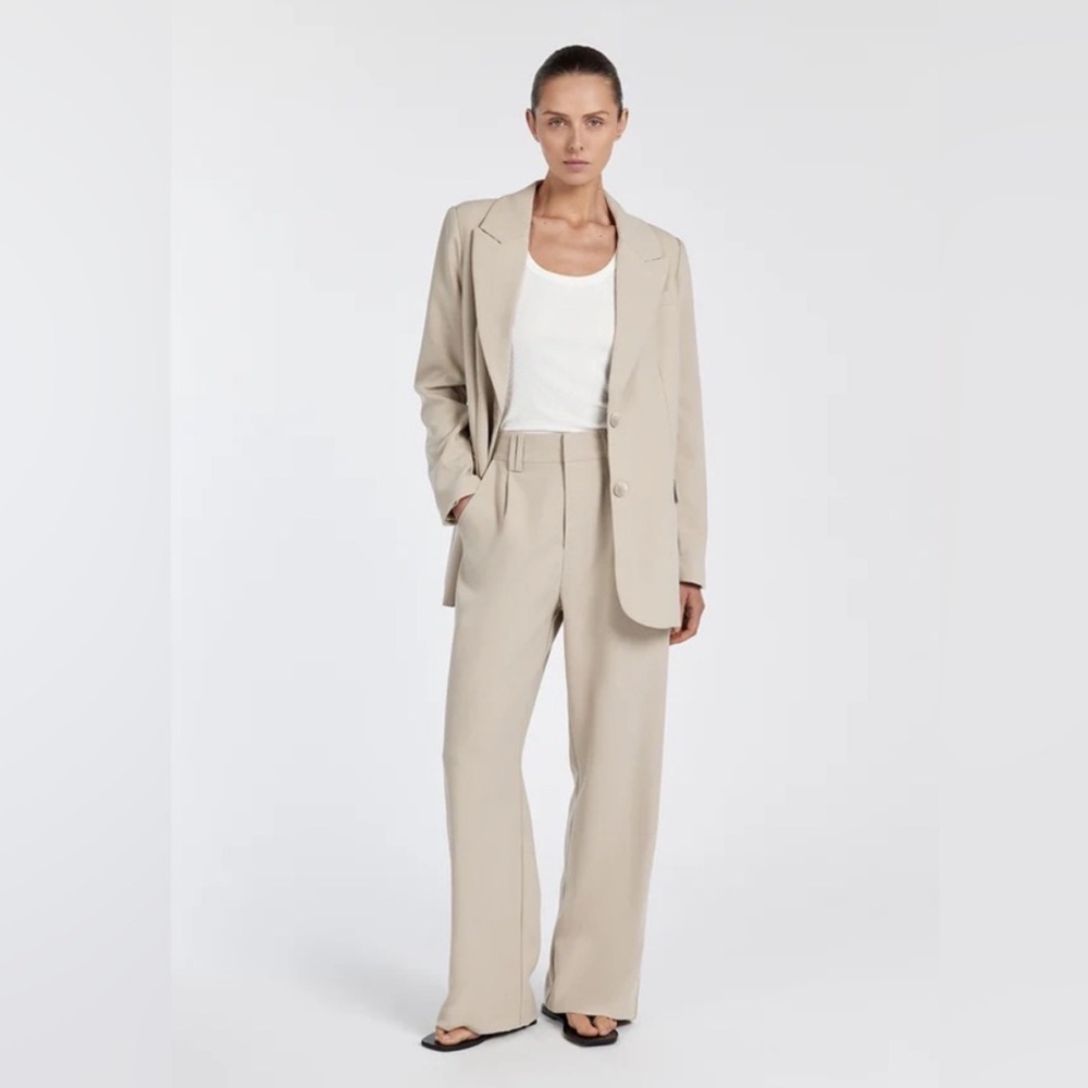DISSH Celine Pebble Pant in Cream